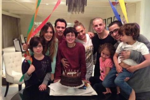 Jennifer Lopez, Marc Anthony, Shannon De Lima, Caspert Smart Jennifer Lopez, Marc Anthony, Shannon De Lima, Caspert Smart